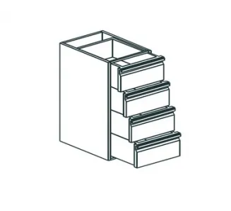 Комплект ящиков для столов производственных Apach Chef Line L4Dr66 – купить по цене завода
