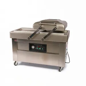 Упаковщик Hualian DZ-500/2SB SS (нерж.) вакуумный двухкамерный напольный – купить по цене завода