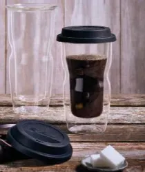 Купить стакан luigi bormioli thermic glass двойное стекло с крышкой 340мл 12837/01 в Ижевске – цена завода, доставка до двери | RuOborudovanie.ru