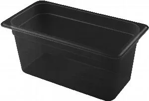 Гастроемкость Gastromix Gn1/3-150 полипропилен черная – купить по цене завода