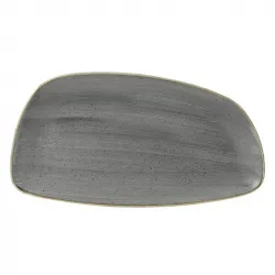 Купить блюдо сервировочное chefs geo 35х18,5см, без борта, stonecast, цвет peppercorn grey spgsge351 – цена от завода, доставка до двери | RuOborudovanie.ru