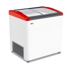 Купить ларь морозильный frostor gellar fg275e гнутое стекло красный – цена от завода, доставка до двери | RuOborudovanie.ru