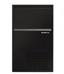 Льдогенератор Koreco AZ 50/25 Cube Black, 50 кг/сут, стальной чёрным матовым корпусом