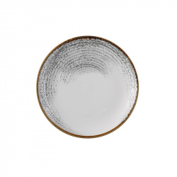 Купить тарелка мелкая 26см, без борта, цвет jasper grey, studio prints homespun accents hajgev101 – цена от завода, доставка до двери | RuOborudovanie.ru