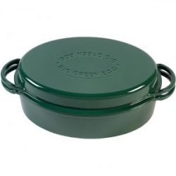 Духовка голландская зеленая овальная д/гриля Big Green Egg 117670 – купить в RuOborudovanie.ru с доставкой до двери Купить духовка голландская зеленая овальная д/гриля big green egg 117670 – цена от завода, доставка до двери | RuOborudovanie.ru