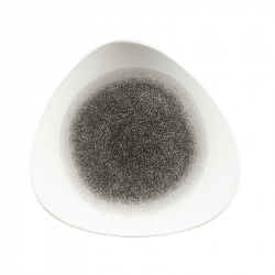 Купить тарелка мелкая треугольная 26,5см, без борта, цвет raku quartz black, studio prints rkbqtr101 – цена от завода, доставка до двери | RuOborudovanie.ru