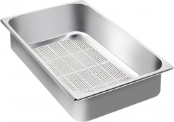 Купить гастроемкость перфорированная gn1/1*60 мм из нержавеющей стали, angelo po bf11f6 – цена от завода, доставка до двери | RuOborudovanie.ru
