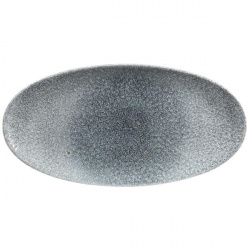 Купить блюдо овальное chefs 34,7х17,3см, без борта, цвет raku topaz blue, studio prints rktbov351 – цена от завода, доставка до двери | RuOborudovanie.ru