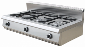 Плита газовая Grill Master Ф3ПГ/600 (настольный вариант) 3 горелки класса Heavy Duty – купить в Ижевске по цене завода