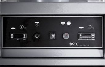 Пресс для пиццы Oem-ali PF45MTE с бортиком 4мм, краст 45см, термический, электрон.термоста – купить в Ижевске по цене завода