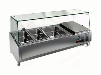 Витрина для ингридиентов Hicold VRTG 1390 [284241] настольная со стеклом – купить в Ижевске по цене завода