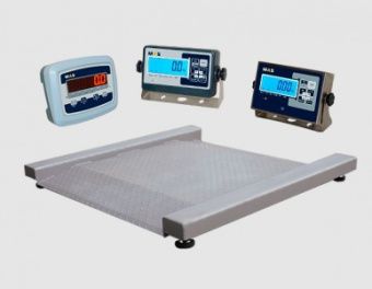 Весы платформенные Mas Pm4Rе-0.6 низкопрофельные (с индикатором на стойке) Rs-232 – купить по цене завода