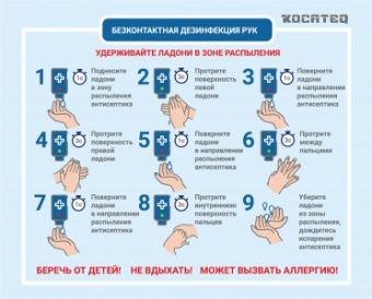 Дезинфектор для рук бесконтактный настенный объемом 1,5 л с амортизатором Kocateq HS BIOPROTECT PRO – купить в Ижевске по цене завода