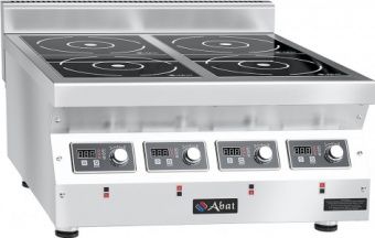 Плита индукционная Abat КИП-47Н-5,0 арт.71000019570 4-х конфорочная настольная – купить в Ижевске по цене завода