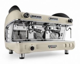 Кофемашина Sanremo Verona 2 гр. 220В полуавтомат жемчужно-белая – купить по цене завода