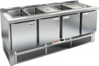 Стол для салатов Hicold Sle3-1111Gn б/крышки – купить по цене завода