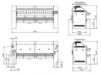 Гладильный каландр Imesa MC/M 2500/50 – купить в Ижевске по цене завода