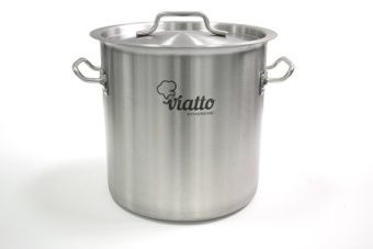 Кастрюля 12 л нерж Viatto 101302 – купить в Ижевске по цене завода