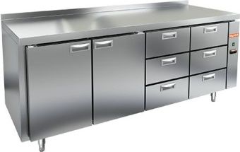 Стол с охлаждающим шкафом Hicold Gn 1133/Tn P без агрегата – купить по цене завода