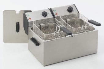 Фритюрница Roller Grill FD 80 D (2х8л) электр. 7,2кВт без кранов для слива масла – купить по цене завода