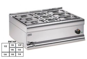 Мармит настольный 1*GN1/2 + 4*GN1/4 + 3*GN1/6 Lincat BM7AWFL – купить в Ижевске по цене завода