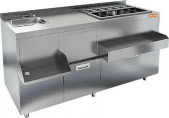 Барная станция Hicold НБМКС-15/7БПК с бортом – купить в Ижевске по цене завода