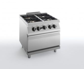 Плита газовая 4 конфорочная 700 серии Apach Chef Line Slrrg87Fg – купить по цене завода