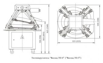 Тестоокруглитель Восход ТО-5 – купить в Ижевске по цене завода