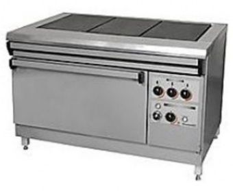 Плита электрическая Проммаш ПЭ-0.51ШП-1 комб. 3конф. с жарочным шкафом напольн.17кВт – купить по цене завода