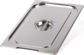 Крышка Luxstahl из нержавеющей стали для GN 1/1 с ручками [811-L] – купить в Ижевске по цене завода