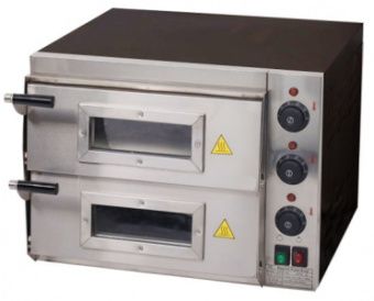 Печь подовая Kocateq EPC02P электрическая 2-камерная с подом 41*41 см – купить по цене завода