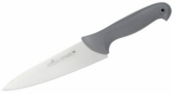 Нож поварской 200 мм с цветными вставками Colour Luxstahl [WX-SL425] – купить в Ижевске по цене завода