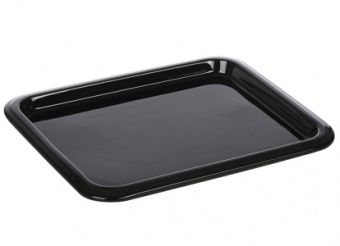 Гастроемкость керамическая Corone GN 1/2 330х268х20 мм черная [LQ-QK15076-K] – купить в Ижевске по цене завода