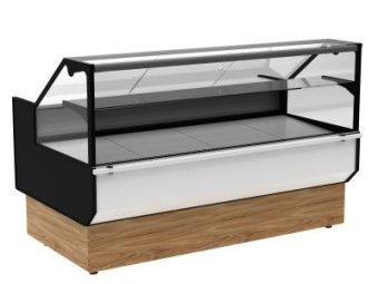 Витрина морозильная Полюс GC95 Sl 1,2-1 Kombilux/Inox (ВХСН-1,2 Carboma Gc5) – купить в Ижевске по цене завода