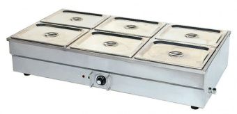 Мармит Kocateq BS6T настольный 6*GN1/2 – купить в Ижевске по цене завода