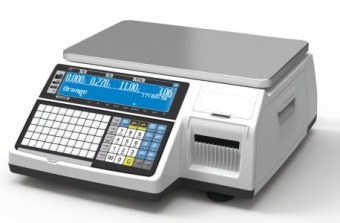 Весы торговые Cas CL3000-15B (TCP-IP) с печатью этикеток (120мм) без стойки – купить в Ижевске по цене завода