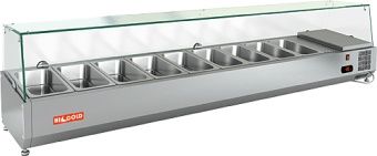 Витрина холодильная настольная Hicold Vrx 2000 – купить по цене завода