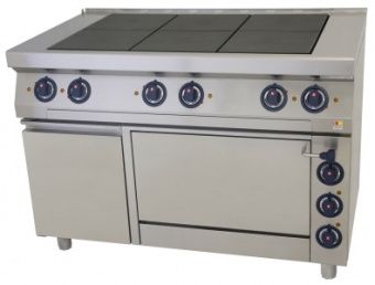 Плита 6 конфорочная Kogast Es-T67/1-0 700 серии – купить в Ижевске по цене завода