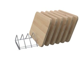 Комплект полки Атеси арт.321961 для досок для шкафа ШЗДП-4-950-02 – купить по цене завода