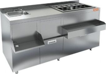 Барная станция Hicold НБМКС-16/7БПК с бортом – купить в Ижевске по цене завода