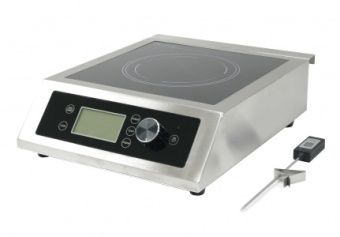 Плита индукционная Kocateq ZLIC3500NWPROBE настольная с 1 зон.нагр. и беспровод.термощупом – купить по цене завода