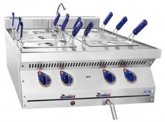 Электроварка Abat ЭВК-80/2Н арт.21000001738 (с корзинами 6хGN-1/3) с крышкой перфорир. – купить в Ижевске по цене завода