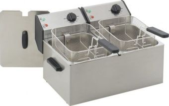 Фритюрница Roller Grill FD 80 D (2х8л) электр. 7,2кВт без кранов для слива масла – купить по цене завода