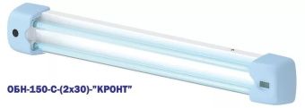 Облучатель ультрафиолетовый бактерицидный настенный (ОБН-150-С-2х30-"КРОНТ") – купить в Ижевске по цене завода